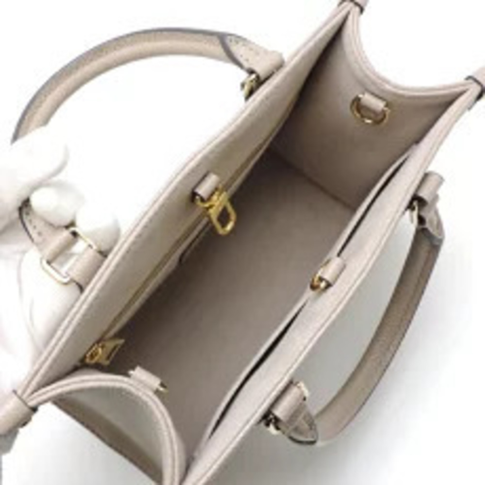 Louis Vuitton Empreinte OnTheGo Handbag Bicolor Monogram Tourtrere Cream - Picture 6 of 10